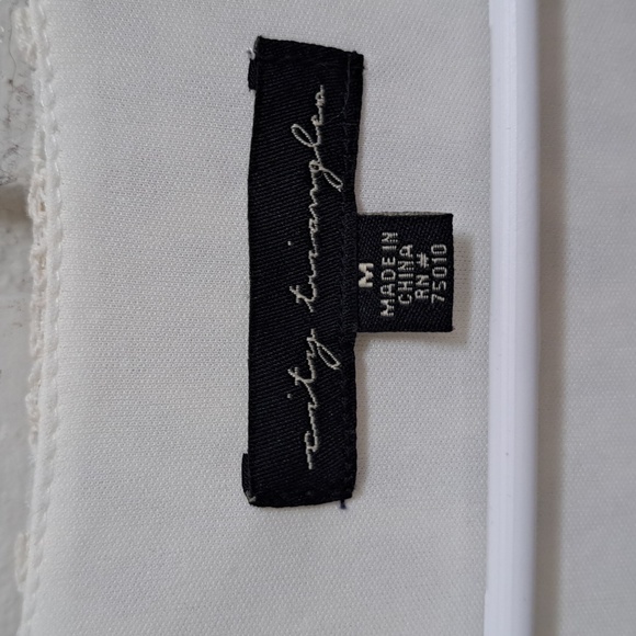 City Triangles Lace Tie Front Sleeveless Boho Maxi Dress. Size Medium - Picture 10 of 11